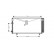 Condenser, air conditioning *** IR PLUS *** 53005383 International Radiators Plus