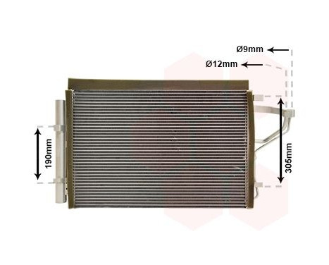 Condenser, air conditioning *** IR PLUS *** 82005308 International Radiators Plus, Image 4