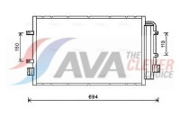 Condenser, air conditioning IV5127D Ava Quality Cooling
