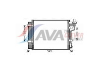 Condenser, air conditioning KA5134D Ava Quality Cooling