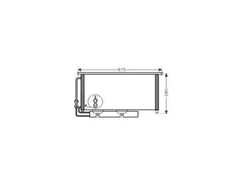Condenser, air conditioning MC5007D Ava Quality Cooling