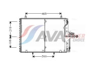 Condenser, air conditioning MS5169 Ava Quality Cooling