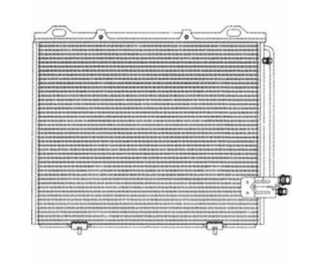 Condenser, air conditioning MS5232 Ava Quality Cooling