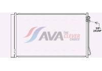 Condenser, air conditioning MS5717D Ava Quality Cooling