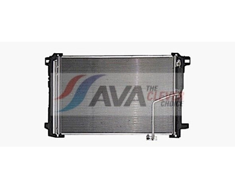 Condenser, air conditioning MSA5450D Ava Quality Cooling, Image 2
