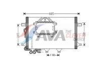 Condenser, air conditioning MSA5562 Ava Quality Cooling