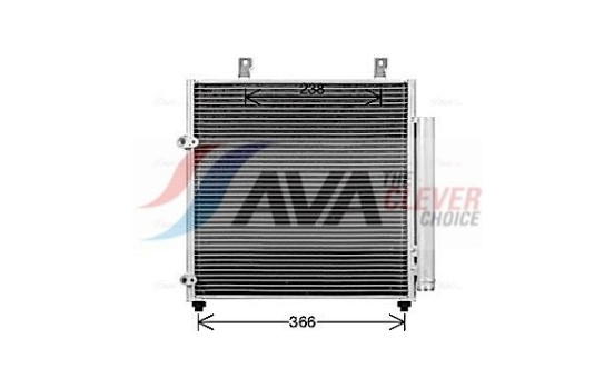 Condenser, air conditioning MT5286D Ava Quality Cooling