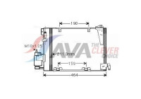 Condenser, air conditioning OLA5250D Ava Quality Cooling