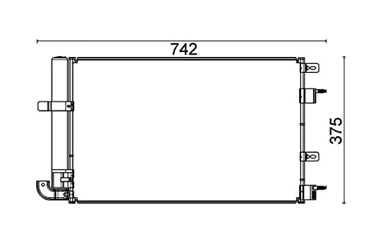 Condenser, air conditioning PREMIUM LINE