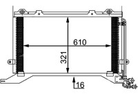 Condenser, air conditioning PREMIUM LINE