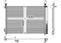 Condenser, air conditioning PREMIUM LINE