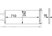 Condenser, air conditioning PREMIUM LINE
