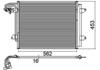 Condenser, air conditioning PREMIUM LINE