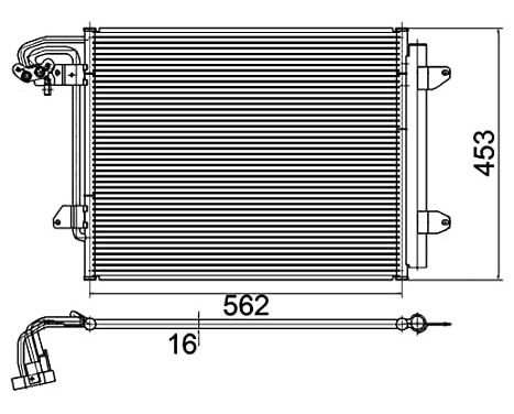 Condenser, air conditioning PREMIUM LINE