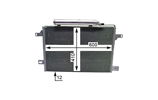 Condenser, air conditioning PREMIUM LINE