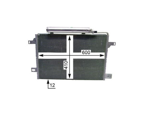 Condenser, air conditioning PREMIUM LINE, Image 8