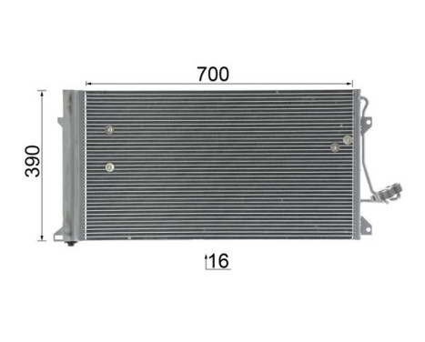 Condenser, air conditioning PREMIUM LINE, Image 13