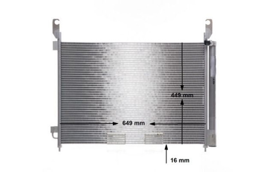 Condenser, air conditioning PREMIUM LINE, Image 3