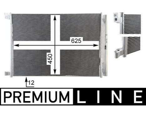 Condenser, air conditioning PREMIUM LINE, Image 7