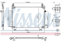 Condenser, air conditioning **PROTECTION AGAINST CORROSION** 940943 Nissens