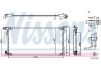 Condenser, air conditioning **PROTECTION AGAINST CORROSION** 940970 Nissens