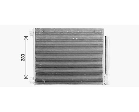 Condenser, air conditioning RT5653D Ava Quality Cooling, Image 2