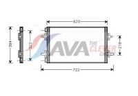 Condenser, air conditioning RTA5294 Ava Quality Cooling