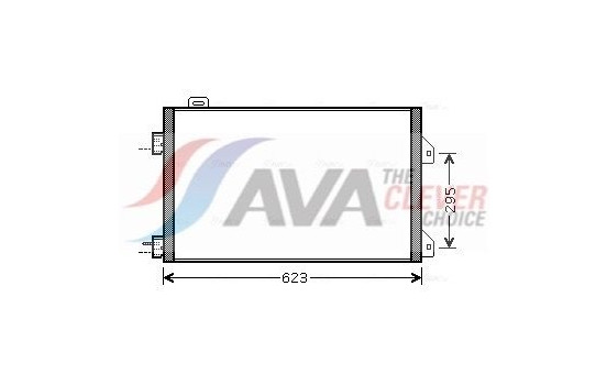 Condenser, air conditioning RTA5347 Ava Quality Cooling