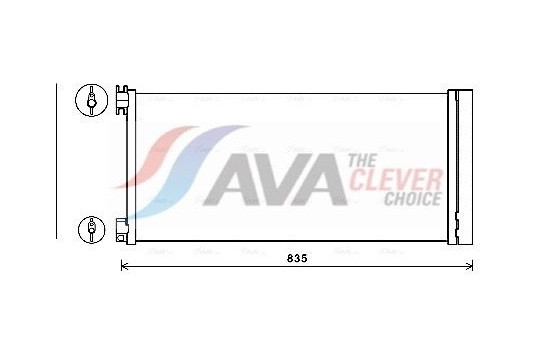 Condenser, air conditioning RTA5626D Ava Quality Cooling
