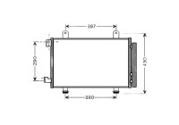 Condenser, air conditioning SZ5090D Ava Quality Cooling