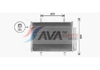 Condenser, air conditioning SZ5155D Ava Quality Cooling
