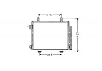 Condenser, air conditioning SZA5115D Ava Quality Cooling