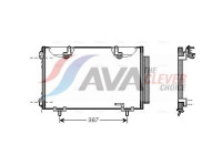 Condenser, air conditioning TO5327D Ava Quality Cooling