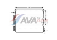 Condenser, air conditioning TO5380D Ava Quality Cooling