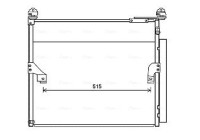 Condenser, air conditioning TO5655D Ava Quality Cooling