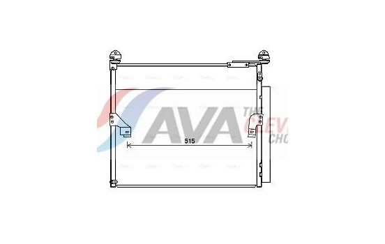 Condenser, air conditioning TO5655D Ava Quality Cooling
