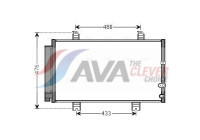 Condenser, air conditioning TO5662D Ava Quality Cooling