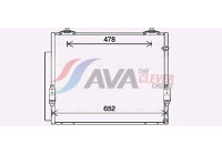 Condenser, air conditioning TO5730D Ava Quality Cooling