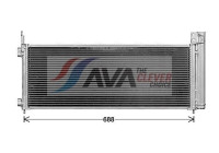 Condenser, air conditioning TO5779D Ava Quality Cooling