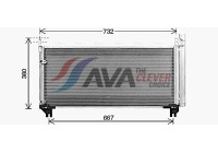 Condenser, air conditioning TO5787D Ava Quality Cooling