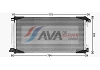 Condenser, air conditioning TO5789D Ava Quality Cooling