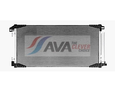 Condenser, air conditioning TO5789D Ava Quality Cooling, Image 2