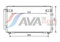 Condenser, air conditioning TOA5621D Ava Quality Cooling