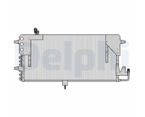 Condenser, air conditioning TSP0225073 Delphi, Image 2