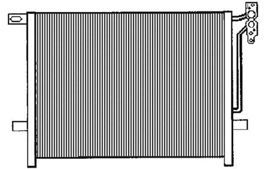 Condenser, air conditioning TSP0225118 Delphi