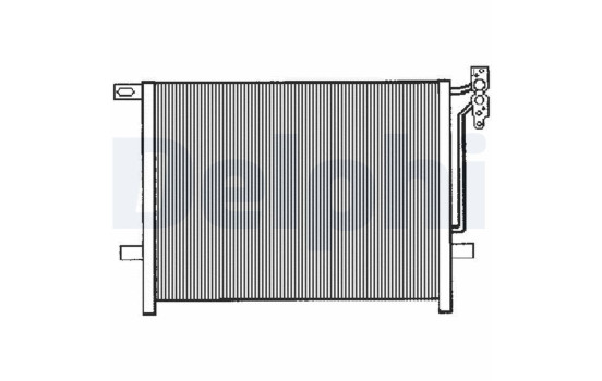 Condenser, air conditioning TSP0225118 Delphi, Image 2