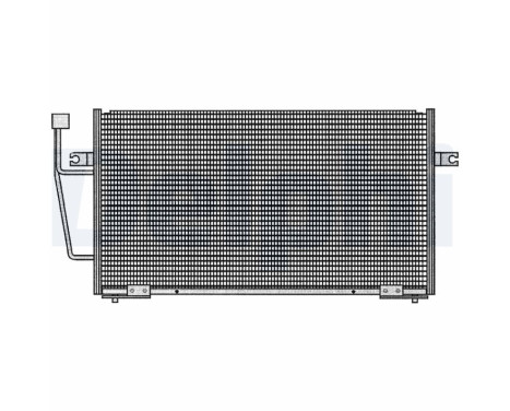 Condenser, air conditioning TSP0225204 Delphi, Image 2