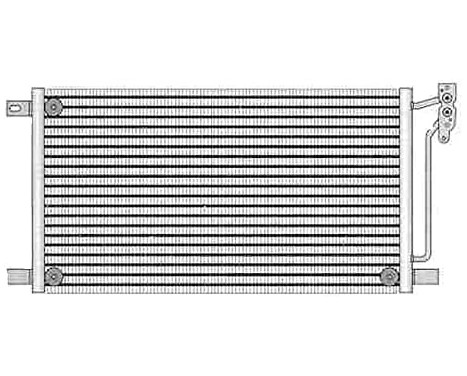 Condenser, air conditioning TSP0225236 Delphi