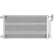 Condenser, air conditioning TSP0225236 Delphi