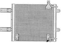 Condenser, air conditioning TSP0225373 Delphi